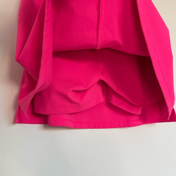 Old Navy Powersoft Hot Pink Mini Skort Skirt Pockets Small Athletic Sporty Gym - Picture 5 of 8